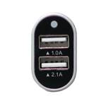 Liquidation Prix Net Chargeur Auto 2USB 12V 2.1A +1A Noir