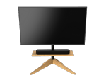 Meuble TV chêne col noire diam 60 haut 100 - vesa max 400 -max 30 kg