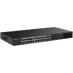 Switch Reyee PoE 250W - 24 ports RJ45 +2 SFP