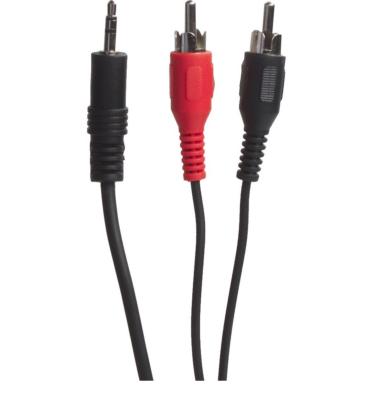 Liquidation Prix Net Câble Jack 3.5 mm Mâle - 2 x RCA Mâle 5.00 m