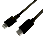 Adaptateur USB-C (M) - Lightning (M) - 0.5 m Black