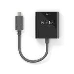 Adaptateur USB-C vers DisplayPort - 4K@60 4:4:4 - UHD - 0,15m - noir
