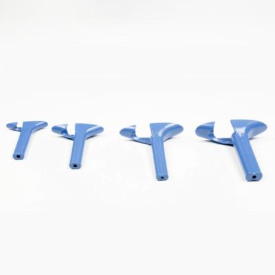 Guide câbles pour chaussettes à enrouler, 4 pièces - couleur bleue