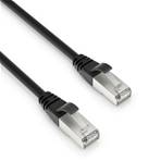Câble RJ45 Cat6A S/FTP noir 7.50 m