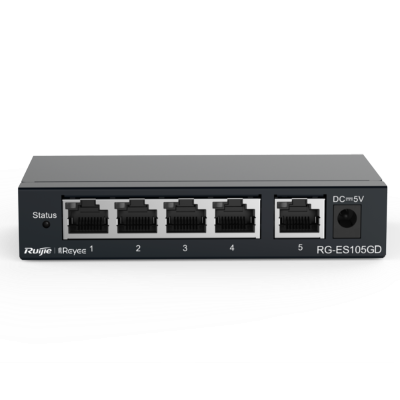 Switch Ethernet Gigabit 5 ports RJ45