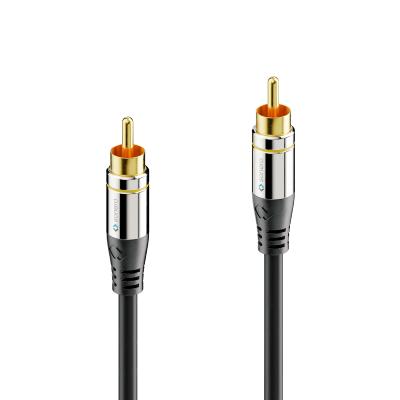 Câble coaxial audio 75 ohms numérique RCA 5,00m