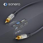 Câble coaxial audio 75 ohms numérique RCA 7.50m