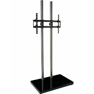 Pied de sol deux colonnes 2.00 m pour TV 42-65" 