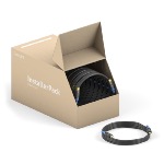 Câble J45 CAT 6a. SLIM.U/UTP - LSZH- noir -0,50m Pack de 80 pièces