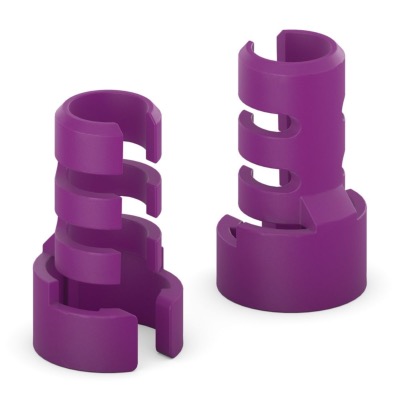 Serre-câbles de couleur- lot de 10 -Gamme FlexInstall- VIOLET