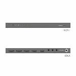Switch HDMI 4 vers 1 UHD avec sorties audio - 48 Gbps