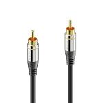 Câble coaxial audio 75 ohms numérique RCA 7.50m