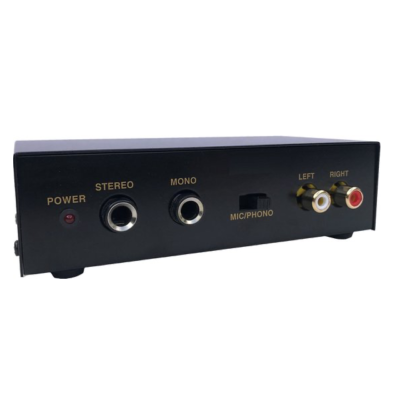 Préamplificateur stéréo pour platine vinyle et micros