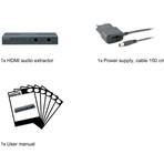 Extracteur audio HDMI 4K60 (4:4:4) (numérique/ analogique) avec ARC