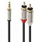 Câble audio Jack/RCA slim, 3m