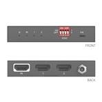 Splitter HDMI 1 vers 2 4K 18Gbps avec scaler
