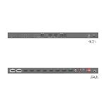 Splitter HDMI - 2 vers 8  - 48Gbps - HDR - Scaler - extracteur audio