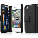 Liquidation SX99 /BookCase Creditcard noir pour Samsung S5