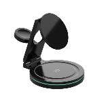 Chargeur Induction 3 en 1 - 15 W Blanc 1.00 m