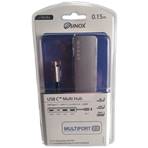 Hub iMedia USB Type C (m) - USBC3.1 (f) , 2X USB A 3.0 (f) , HDMI  (f
