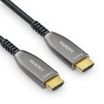 Câble HDMI / Fibre optique - 2.0 4K60 UHD - 25.00m 