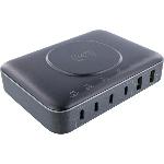 Hub USB 100 W 4 ports USB Type C+2 ports USB Type A