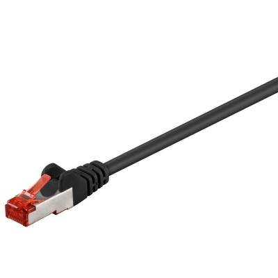 Câble Cat 6-0100 S/FTP PIMF black 1.00m