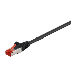 Câble reseau Cat.6 S/FTP noir 0.50 m
