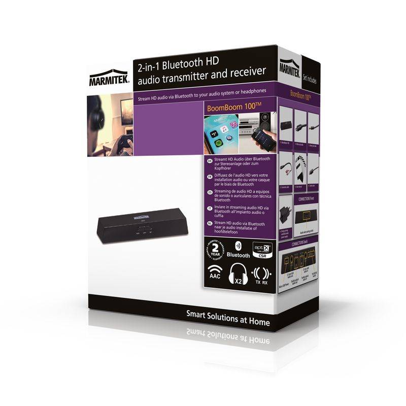 Adaptateur audio sans fil Bluetooth 5.0 Émetteur sans fil 2 en 1 Récepteur  TV Optique numérique Récepteur audio Bluetooth SPDIF avec CSR8675 APTX-HD -  Décodeur TNT à la Fnac
