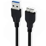 Câble USB - Micro USB-B 3.0-1.8m noir