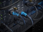 Câble RJ45 Cat.6a S/FTP 5 m noir / 10 Gb / HDBaseT / POE