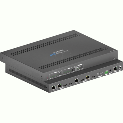 Matrice HDMI HDBase T 4 vers 2 4K UHD 18 Gbps -Avec Downscaler
