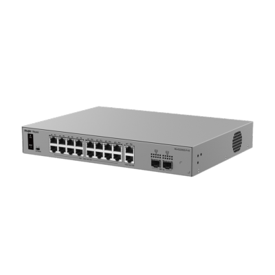 Switch Reyee 18 ports -16 PoE 802.3af/at 250W + 2 SFP