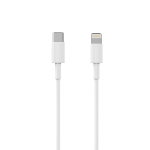 Cable Charge & Data USB C - Lightning 1.00 m Blanc