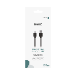 Câble USB C-A, Sync & Charge  2.0® Noir  2.00 m