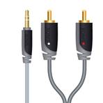 Câble Audio 3.5 mm M - 2 RCA M - 2.00 m Passer sur SOA6002 ou SHD3402