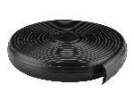 Couvre-câbles de sol -10m-Noir-PVC 