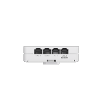 Borne wifi 6 mural 4x RJ45 - 3000 Mbps-POE in/out