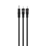 Câble Jack - 2 X RCA Stéréo 1.20 m GO