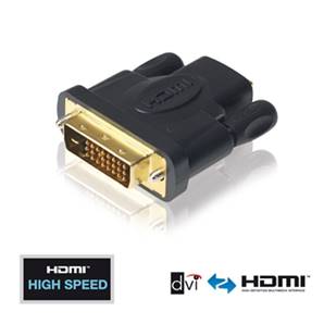 Adaptateur DVI  M/ HDMI F  Secure Lock System