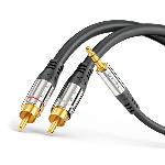 Câble audio Jack/ 2 RCA - 1.50m