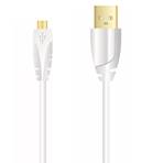 Câble USB-A M / USB Micro-B M - Sync/charge - 2.00 m Blanc