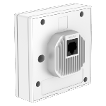 Borne wifi 6 mural 4-xRJ45-2500Mbps-POE in/out