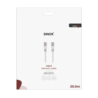 Câble RJ45 Cat 6  20.00 m