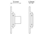 Support Fixe Super Slim 26/32"-400x600 max- charge 55kg max