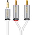 Câble Audio Stéréo Jack 3,5mm - 2 RCA - 1,50m Prix Spécial