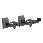 Support universel pour enceinte, max15 kg, noir
