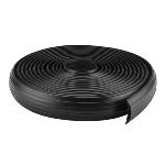 Couvre-câbles de sol -10m-Noir-PVC 