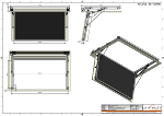 Support Motorisé Plafond pour écran 55 pouces 