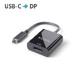 Adaptateur USB-C vers DisplayPort - 4K@60 4:4:4 - UHD - 0,15m - noir